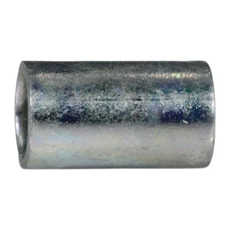 Midwest Fastener Round Spacer, Zinc Steel, 10 mm Overall Lg, 4 mm Inside Dia, 6 PK 930386